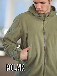 POLAR Кофты м/ж. флис демисезон-зима, ЛЮКС, Швейцария, кг